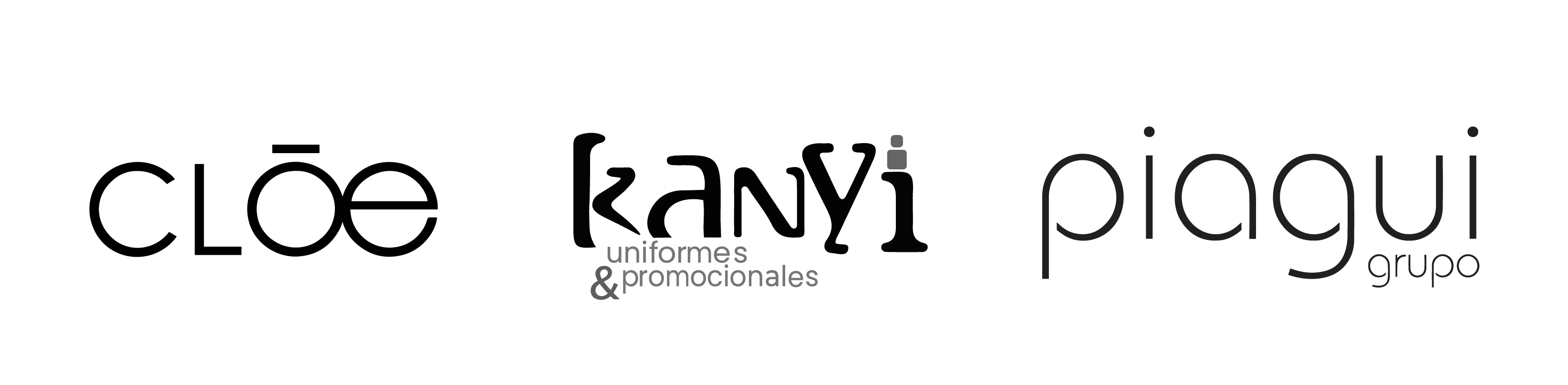 Logotipos de empresas pertenecientes a la industria de la moda representados como historias de éxito en Guardia Consultores