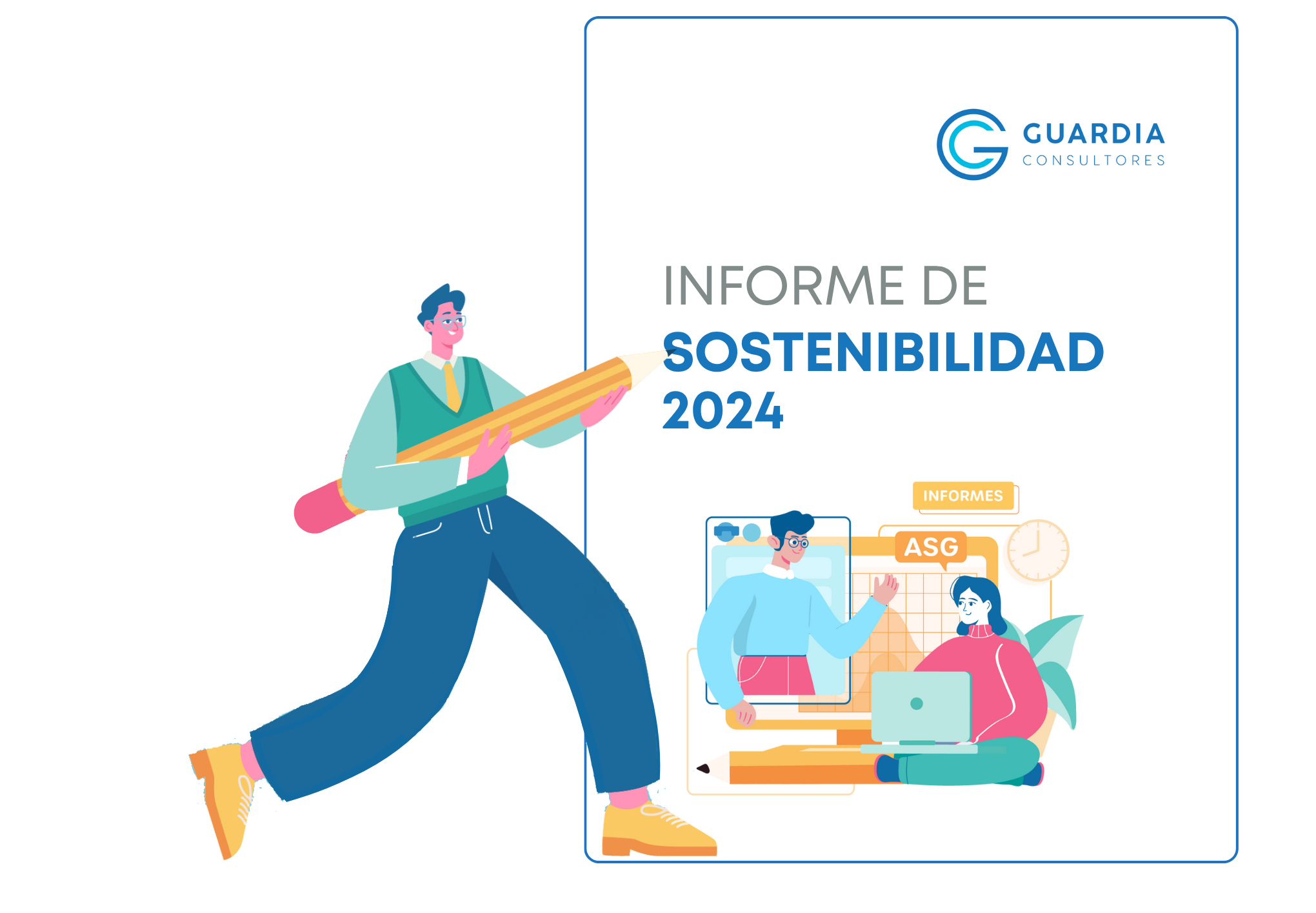 Imagen de informe de sostenibilidad de Guardia Consultores